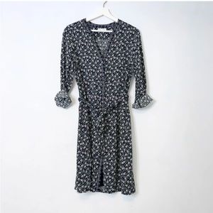 Velvet Graham & Spencer Floral Wrap Dress sz S